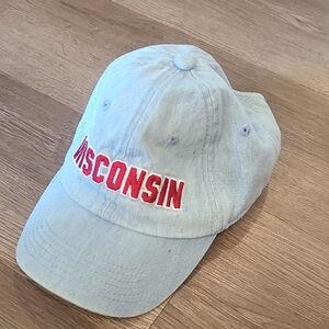 Pink VS Wisconsin Light Blue Jean Hat